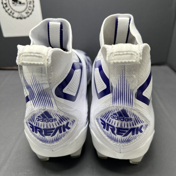 Adidas Freak Ultra 22 Boost Football Cleats White Purple GW2927 Men Sz 13.5 NEW main image 13
